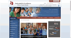 Desktop Screenshot of cherrycreekschools.org